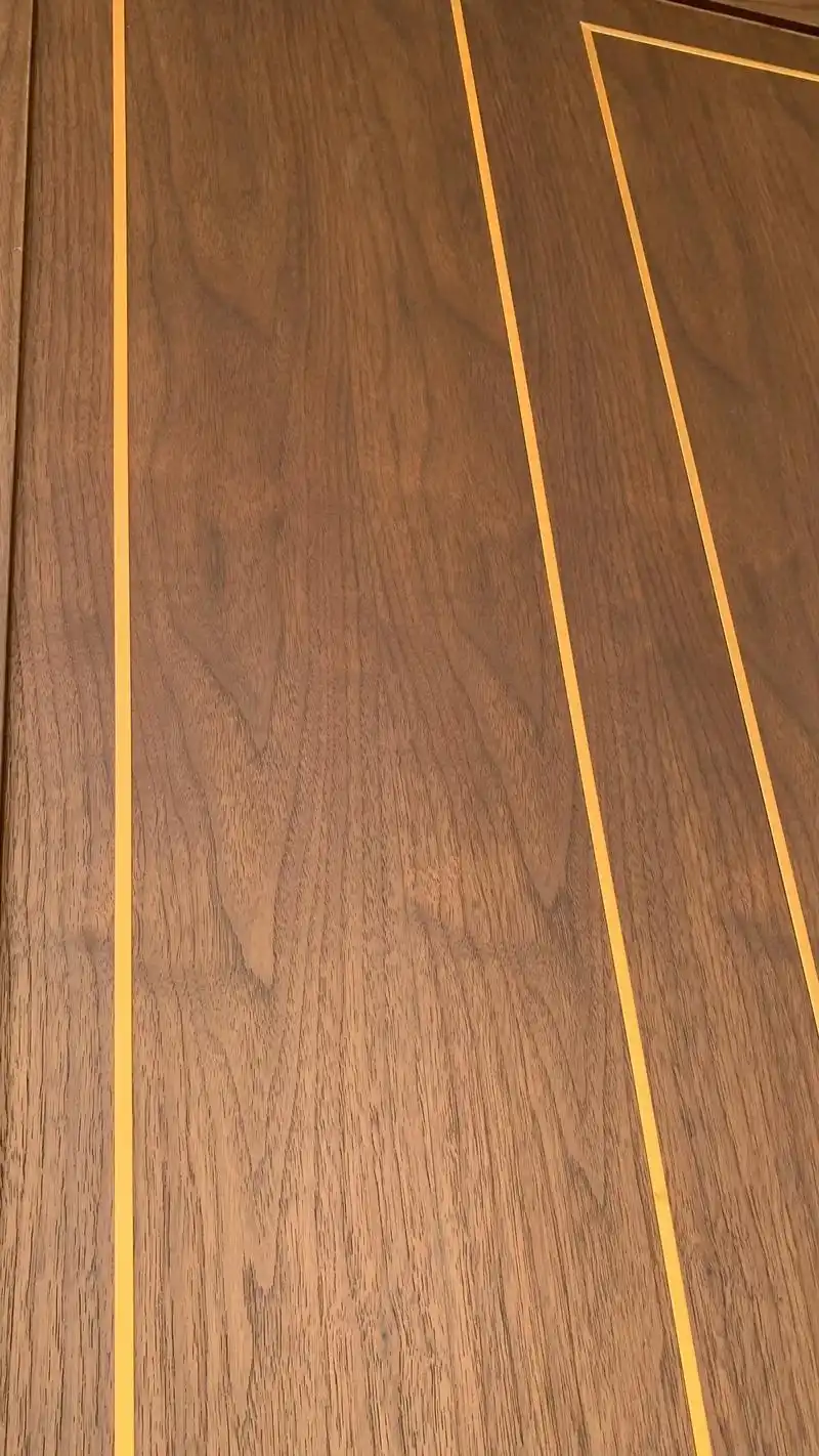 天然黑胡桃木皮意式半透.天然木皮半透系列 精选55 丝的厚皮 - 抖音