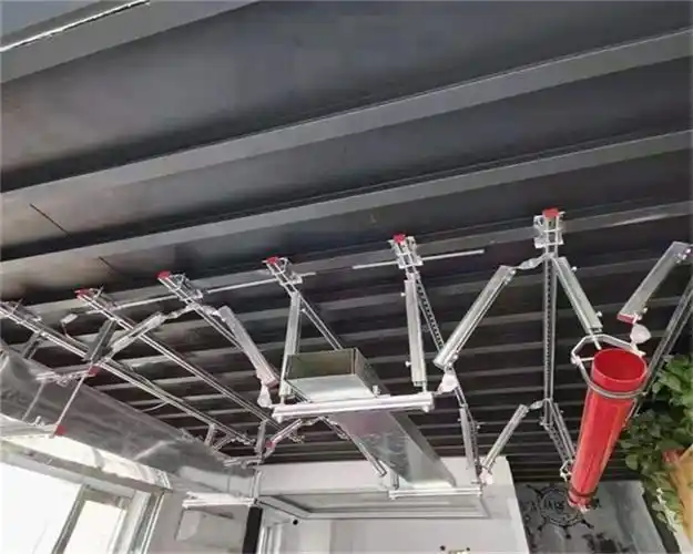 防晃抗震支架厂家[美观大气]其次,要保证抗震支架的规范使用,后期的