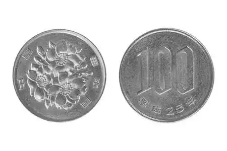 日本日元硬币图片