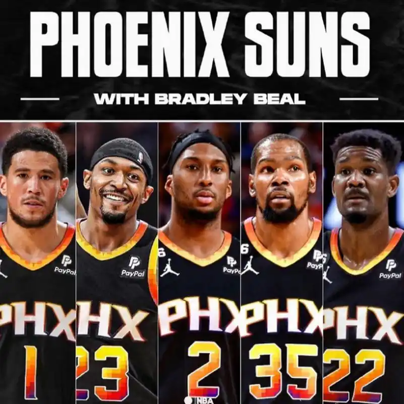 太阳阵容组建完成:4顶薪 佩恩 10底薪!