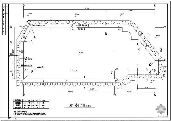 某公寓地基基础基坑施工节点构造详图