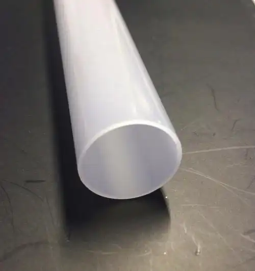 厂家异形挤出透明pc小管 pc灯罩高透明度聚碳酸酯 pc管