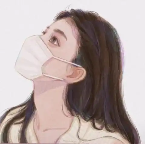 情侣动漫头像女戴口罩 动漫头像图片大全 -【爱个性】