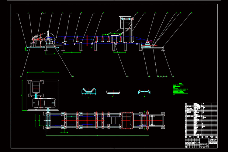300吨每小时煤粉带式输送机设计【水平l=30m】【说明书 cad】