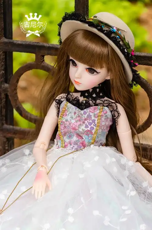 sd娃娃关节人偶 洋娃娃玩具女孩公主凯蒂套装大型珍藏仿真人偶多丽丝