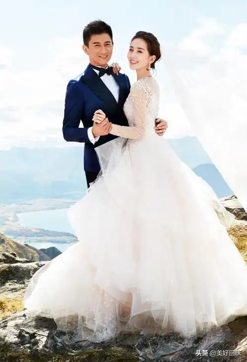 明星婚纱照:罗晋与唐嫣,陆毅与鲍蕾,沙溢与胡可,张杰与谢娜