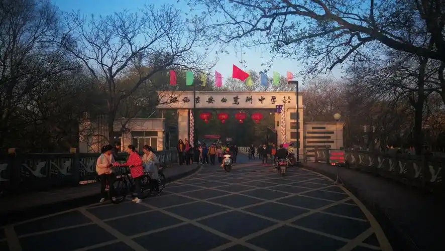 吉安美丽校园:白鹭洲中学