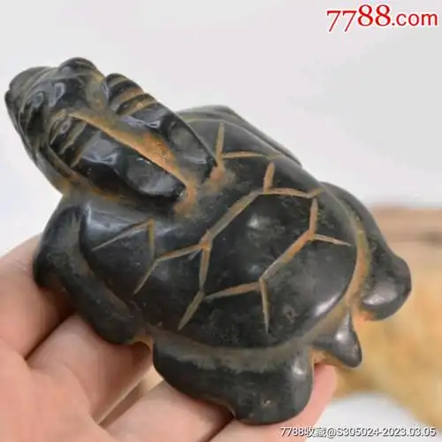 红山文化陨石陨铁龙头龟长寿龟_价格55元_第1张