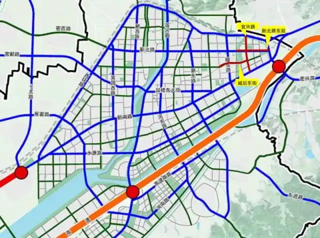 北京密云城区两横一纵骨干路网获批