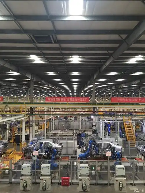 参观比亚迪车间让大家看看自己的byd是怎么生产的
