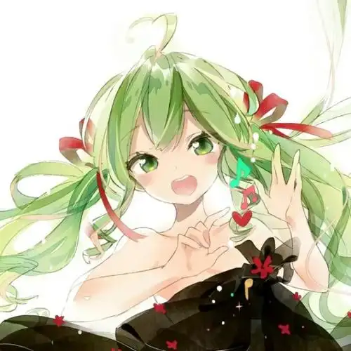 【动漫】绿发少女-佩琪头像铺-话本小说网