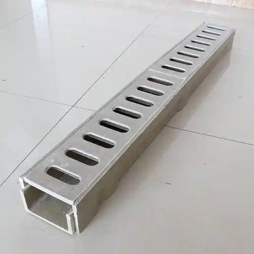 蓝鼎成品树脂排水沟u100u型槽图片