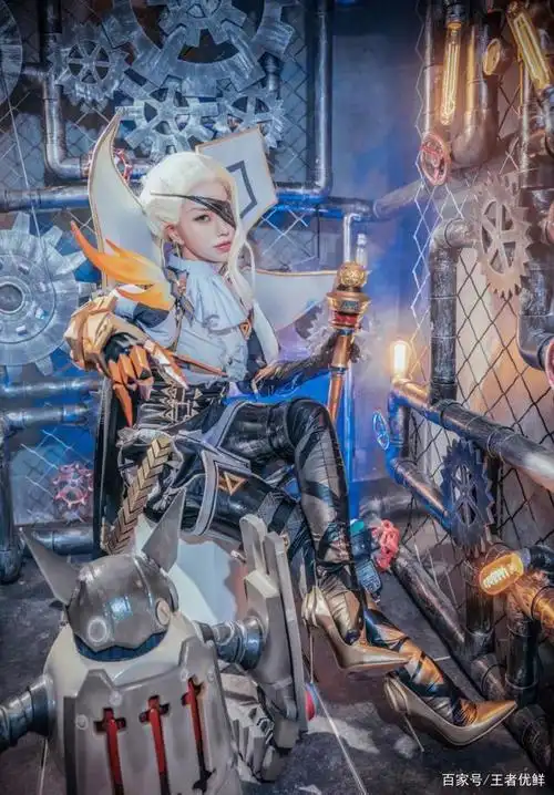 王者cos:我的米莱狄不可能这么美