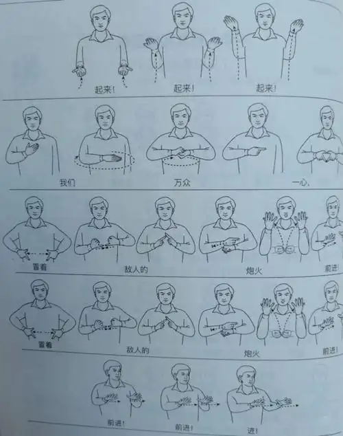 新版:国家通用手语国歌_聋人