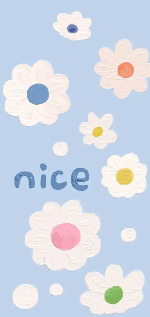 油画壁纸 - 插画 素材 ins 韩系 可爱 简约 手绘 动漫 锁屏 屏保 卡通