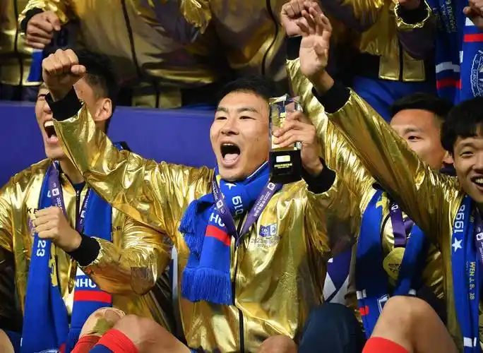 足球——足协杯:上海申花夺冠(4)_上海申花队_新华社_柳文惠