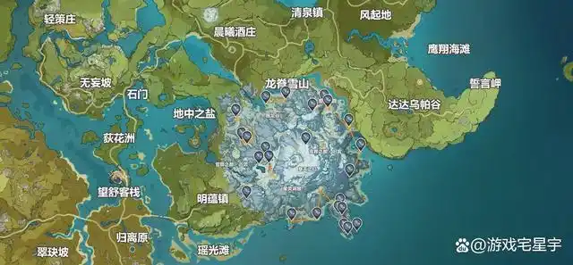 原神星银矿位置分布一览