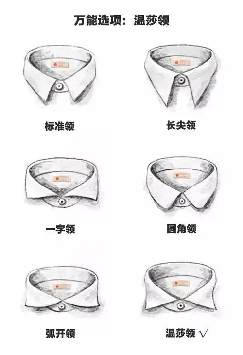 男人必须知道的6种衬衫领型|绅装老爷会