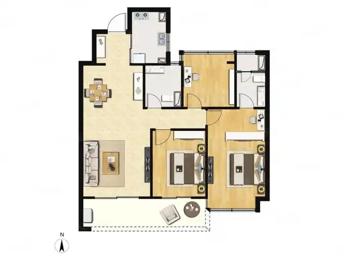 南部新城大明路卡子门保利堂悦西边户低总价