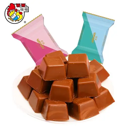 喔喔夹心巧克力500g糖果结婚婚庆喜糖六一儿童节零食夹心巧克力