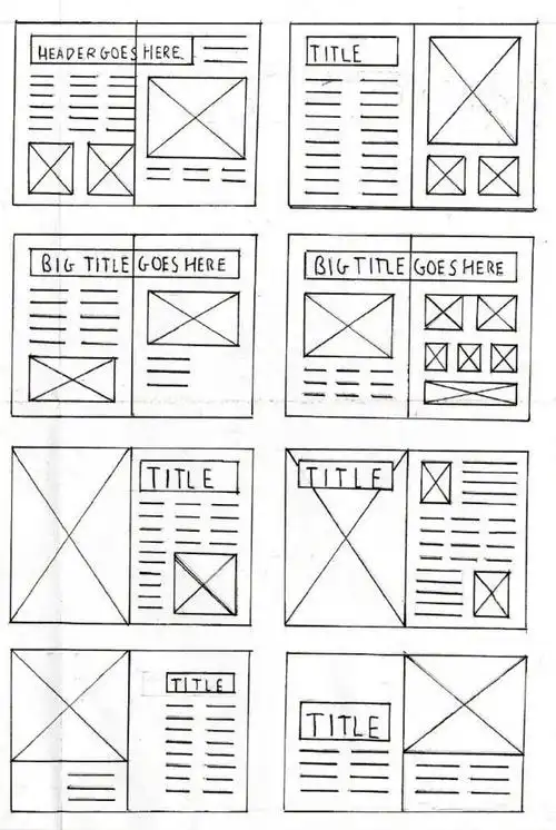 杂志手帐排版 转自微博@三个设计师