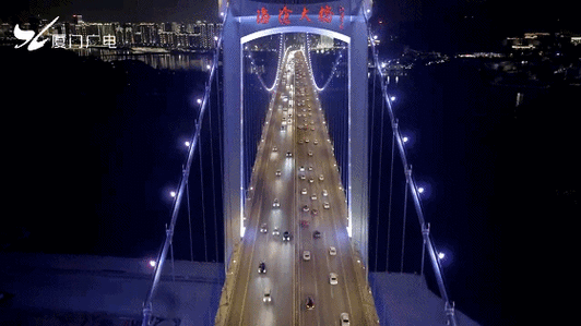 今夜厦门惊艳亮相央视盛大灯光秀四千人快闪全城沸腾