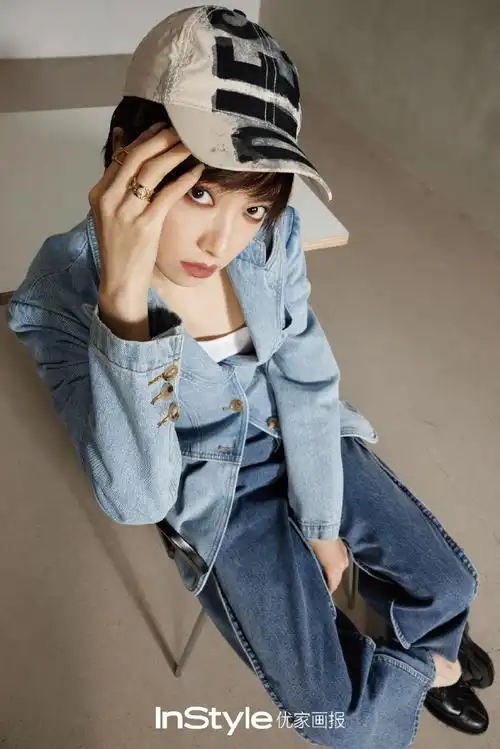 宋茜侘寂风时尚大片##instyle封面##时尚新封面