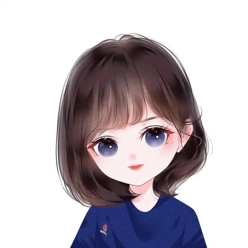 短发女生头像飞享 姓氏头像/手绘头像/女生头像/可爱头像 唯美头像/女
