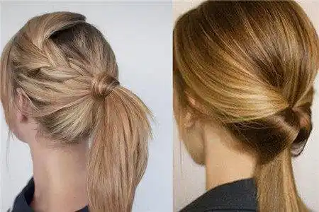 扎马尾的方法怎么打造蓬松层次感