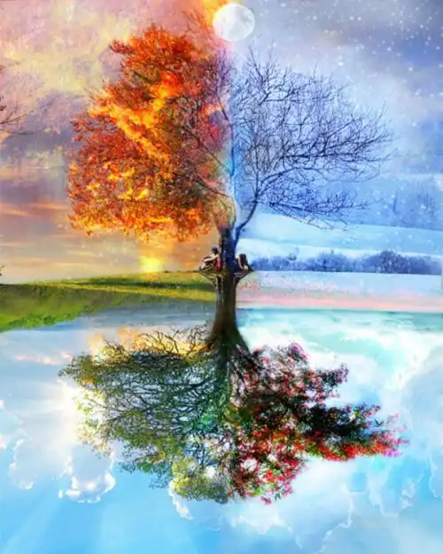 春夏秋冬四季图片