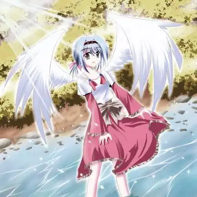 天使头像天使头像带翅膀卡通女生图片