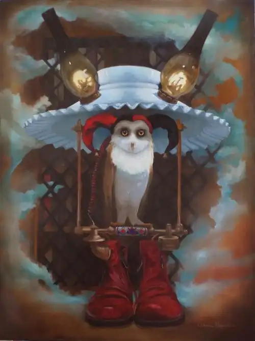 alexandergizyaciobanu超现实主义绘画作品