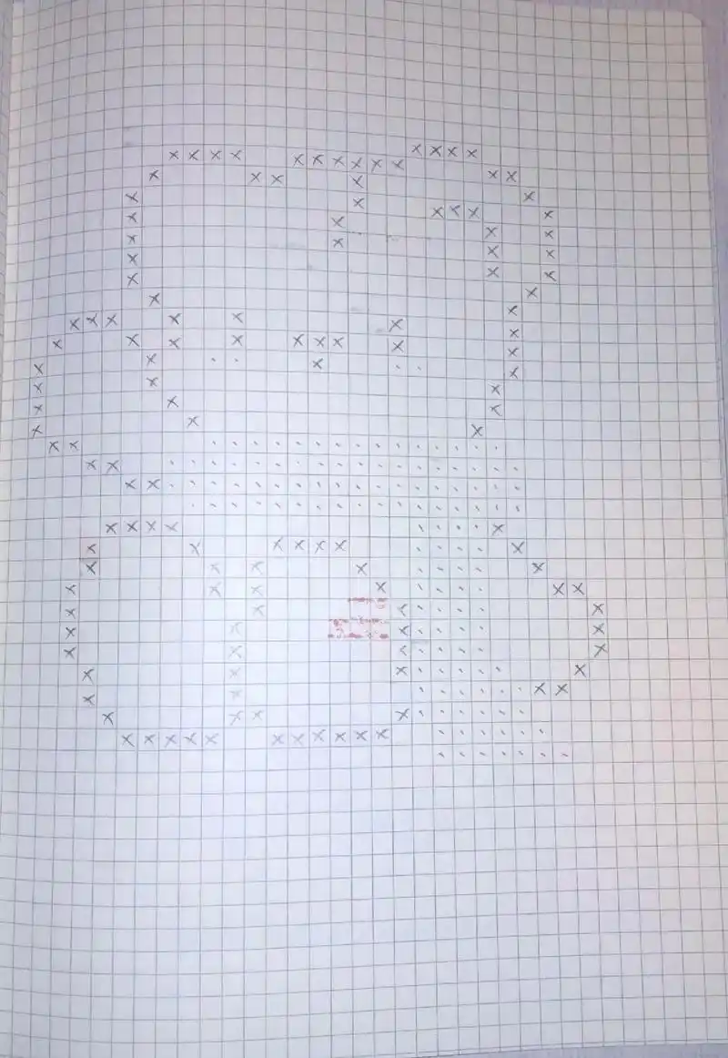 25 像素画 小熊 #像素画临摹  喜欢的点赞加关注 - 抖音