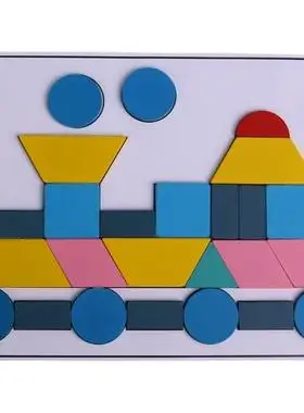 丽水去看看乐逗玩具专营店蒙氏早教手抓板拼图积木婴儿童形状配对嵌板