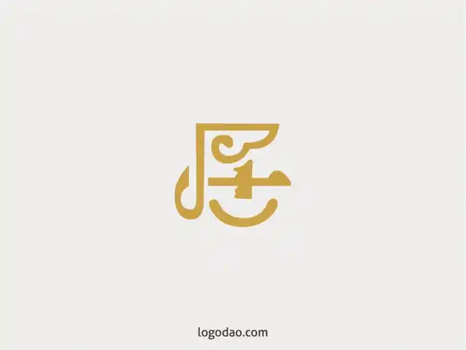 标志岛 字体设计 居中文矢量字体艺术字