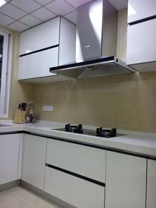 亚克力门板橱柜 现代风范十足橱柜效果图,家具,家居,用户案例,厨房