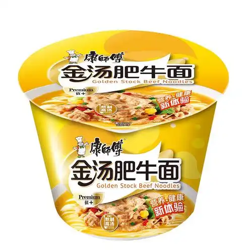 康师傅金汤牛肉桶面112g