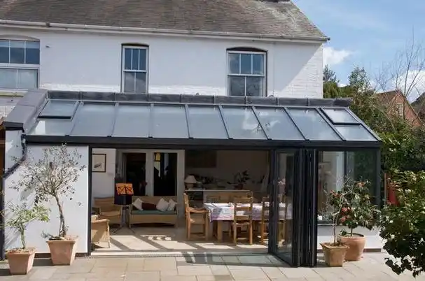 庭院阳光房设计要点(庭院内这样设计阳光房)(20)