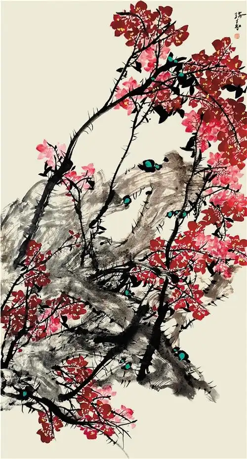 吉瑞森 三角梅 180×97cm 2019年