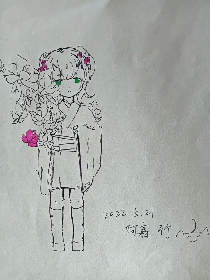 最近画的#食物语#食物语粽子 #绘画#手绘  - 抖音