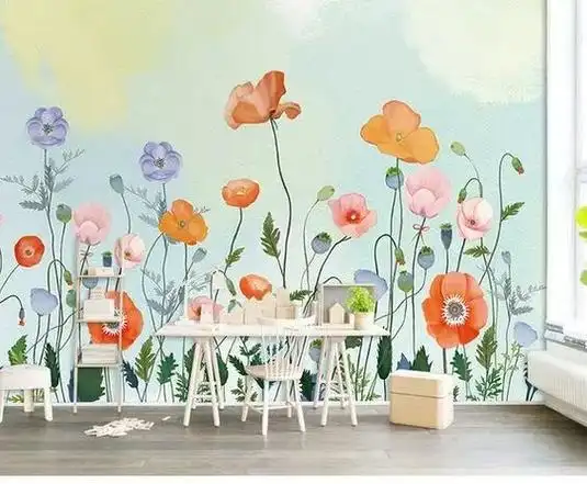 颜涂墙绘墙绘这样画美到邻居羡慕