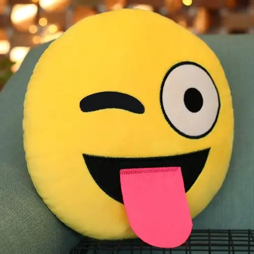 emoji pillows cushion face extra soft stuffed toy