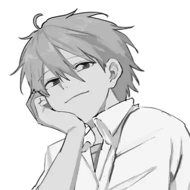 动漫男主头像黑白高清帅气图片