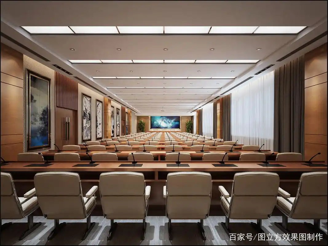 高档会议室装修效果图