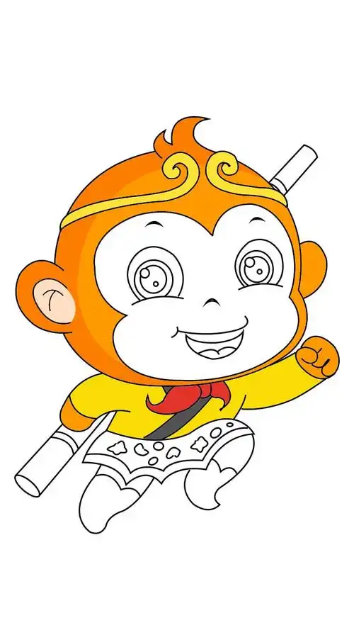 孙悟空简笔画怎么画孙悟空简笔画画法