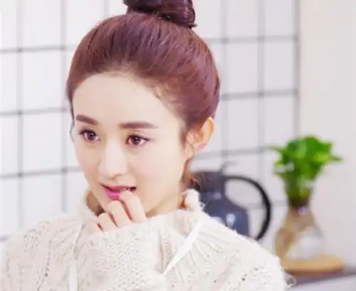 可爱赵丽颖图片合集大全 包子脸小骨萌萌哒
