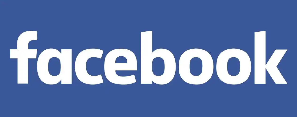 facebook logo (by)