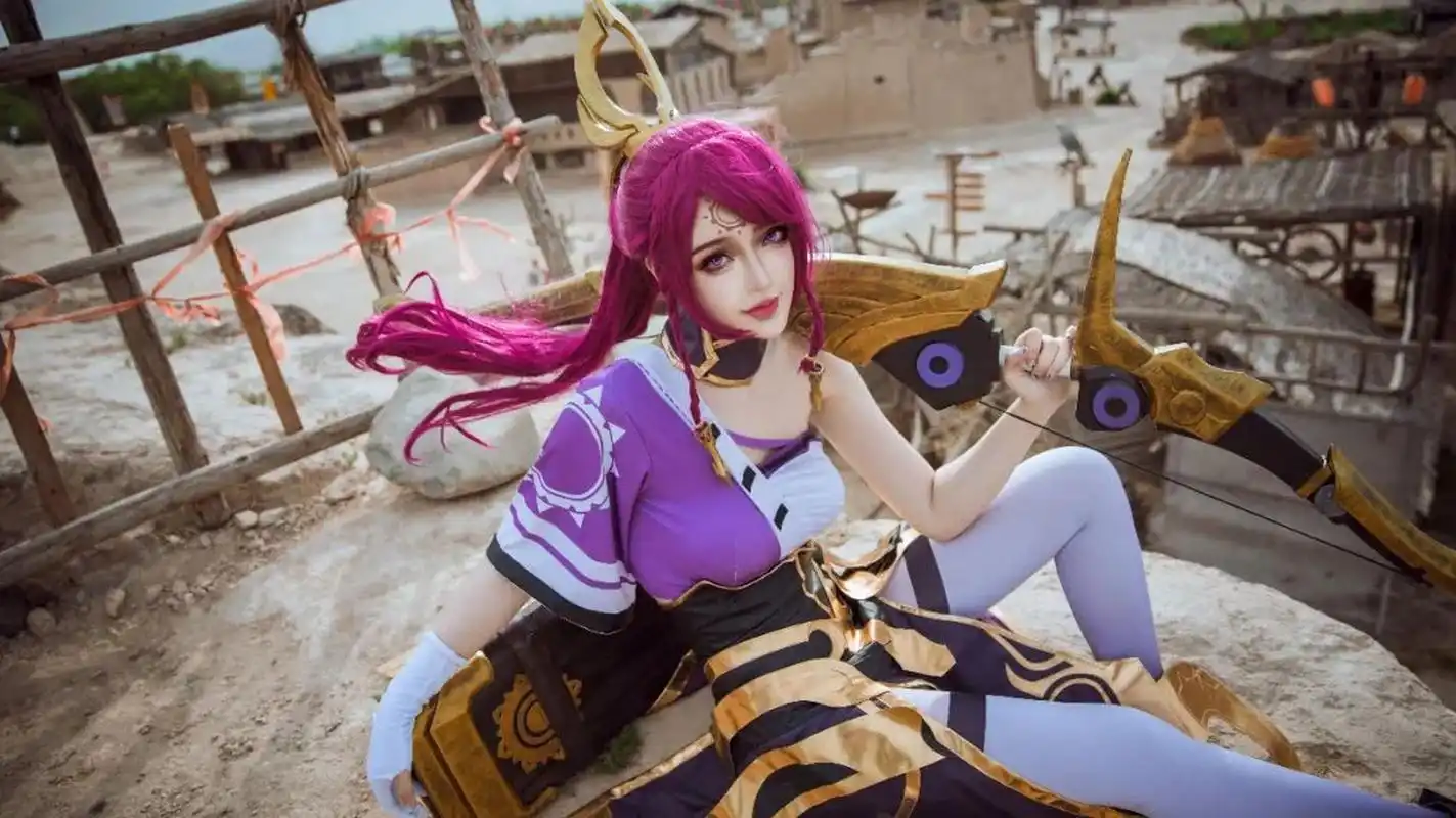 《王者荣耀 伽罗》||cosplay #cosplay# #cos# #王者荣耀# #伽罗cos