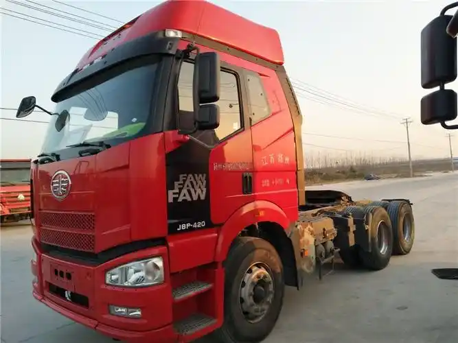 二手拖头车,二手牵引车,二手半挂车,二手解放车头双驱375-420-460