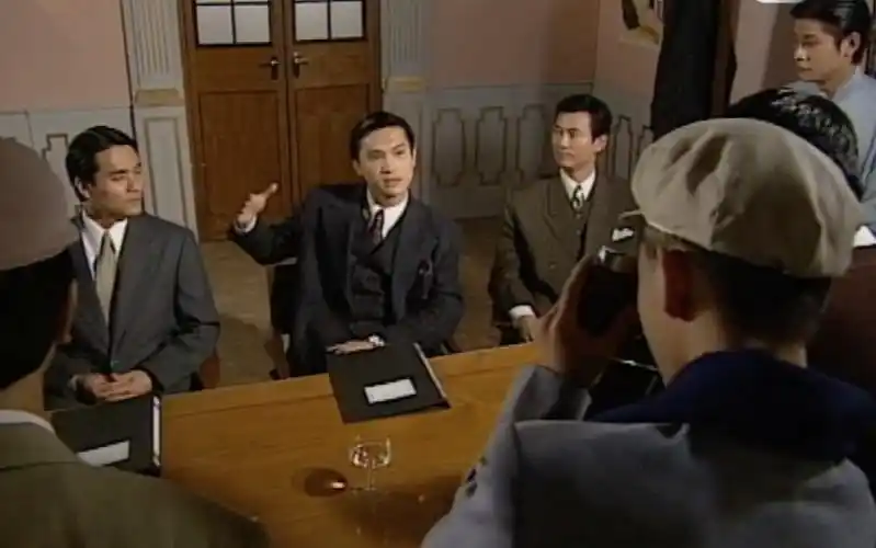 tvb1996陈锦鸿版新上海滩 许文强cut9:压抑感情,一心拼事业的文强